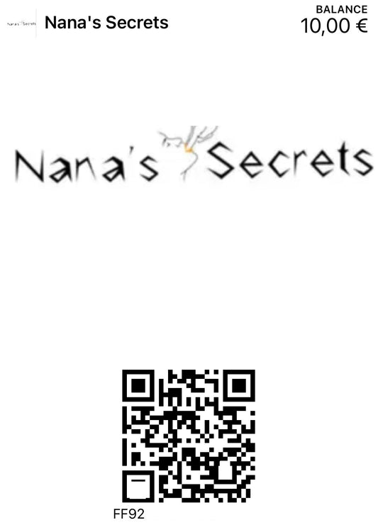 Carte Cadeau Nana's Secrets